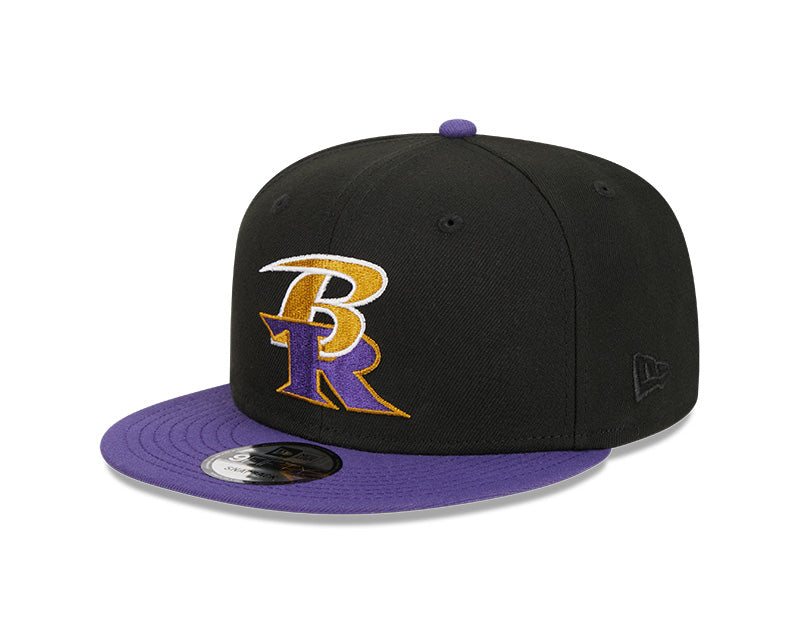 Baltimore Ravens New Era CITY ORIGINALS 9Fifty Snapback Hat - Black/Purple