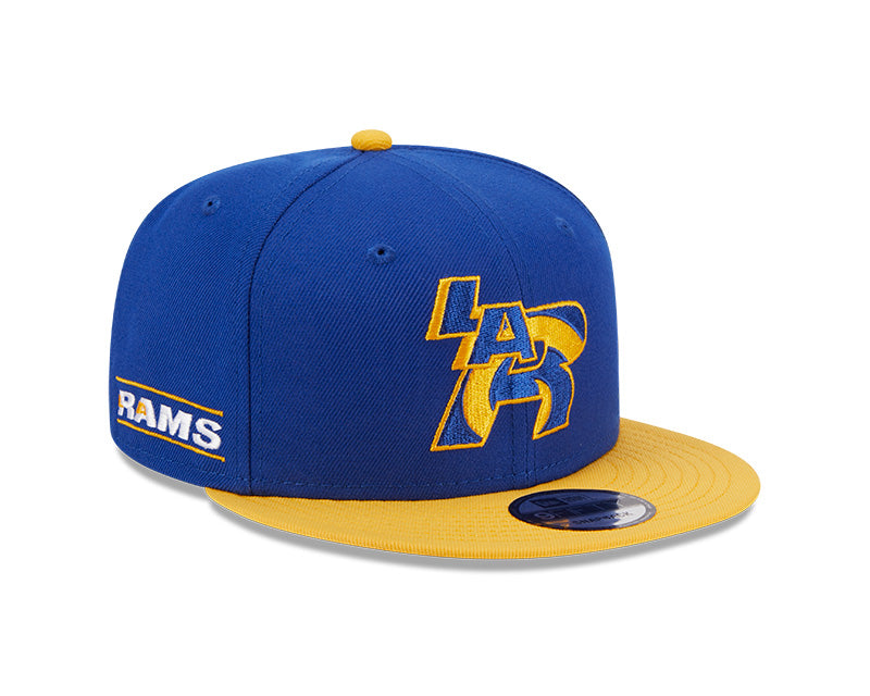 Los Angeles Rams New Era CITY ORIGINALS 9Fifty Snapback Hat - Royal/Ye ...