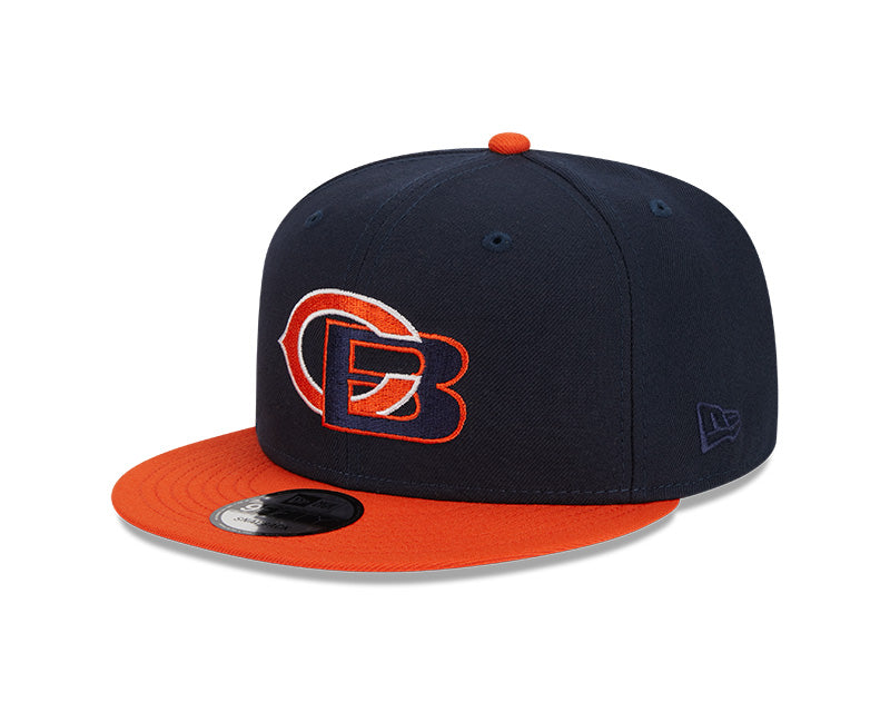 Chicago Bears New Era CITY ORIGINALS 9Fifty Snapback Hat - Navy/Orange