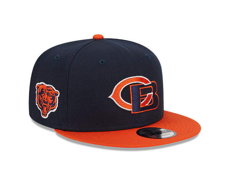 Chicago Bears New Era CITY ORIGINALS 9Fifty Snapback Hat - Navy/Orange