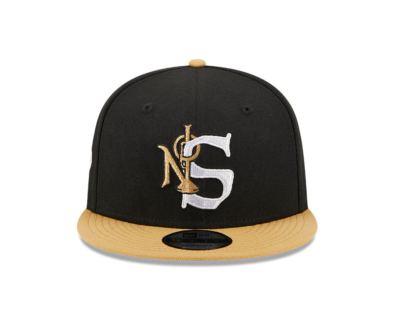 New Orleans Saints New Era CITY ORIGINALS 9Fifty Snapback Hat - Black/Gold