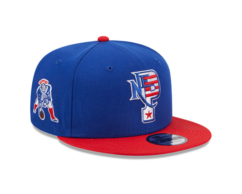 New England Patriots New Era CITY ORIGINALS 9Fifty Snapback Hat - Royal/Red