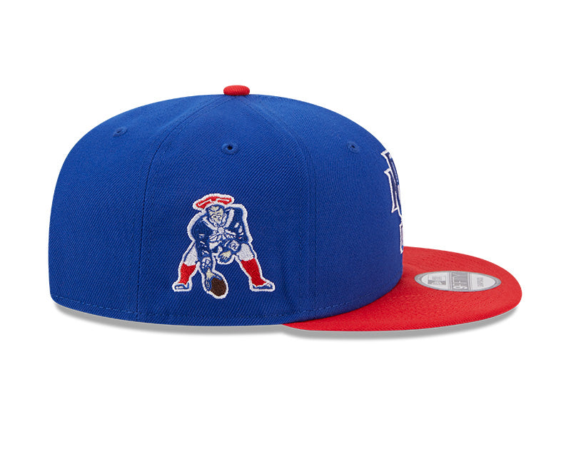 New England Patriots New Era CITY ORIGINALS 9Fifty Snapback Hat - Royal/Red