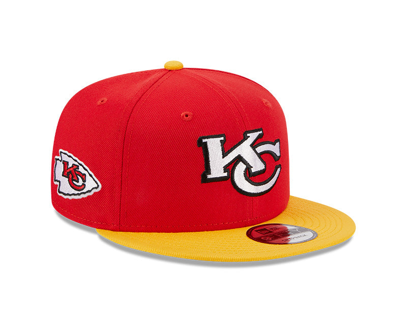 Kansas City Chiefs New Era CITY ORIGINALS 9Fifty Snapback Hat - Red/Yellow