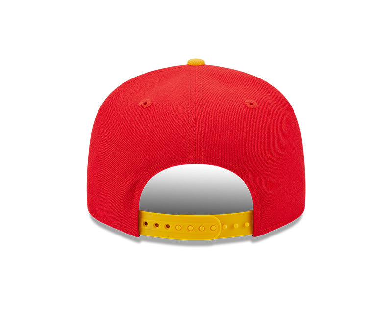 Kansas City Chiefs New Era CITY ORIGINALS 9Fifty Snapback Hat - Red/Yellow