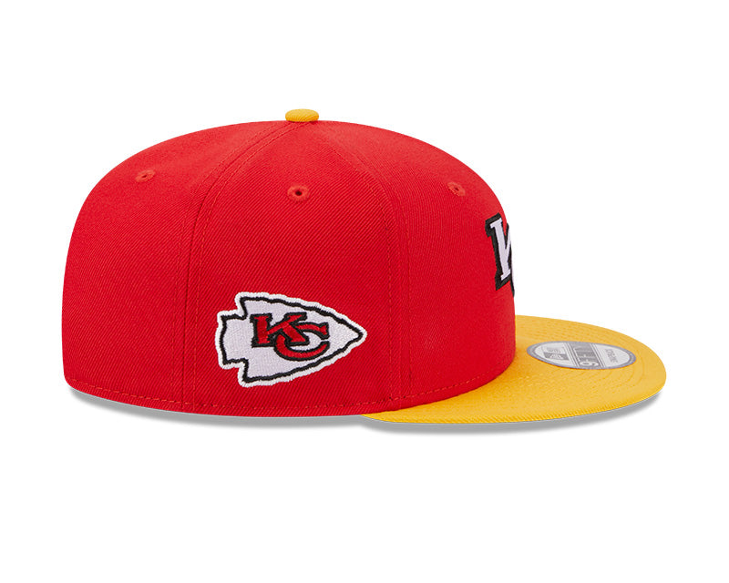 Kansas City Chiefs New Era CITY ORIGINALS 9Fifty Snapback Hat - Red/Yellow