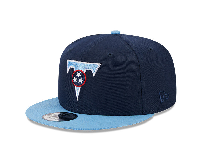 Tennessee Titans New Era CITY ORIGINALS 9Fifty Snapback Hat - Navy/Sky