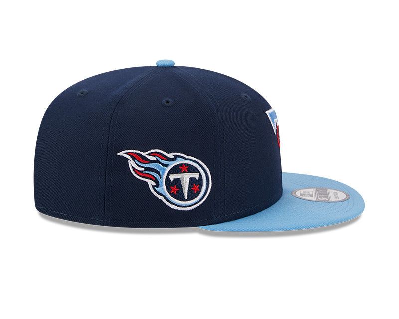 Tennessee Titans New Era CITY ORIGINALS 9Fifty Snapback Hat - Navy/Sky