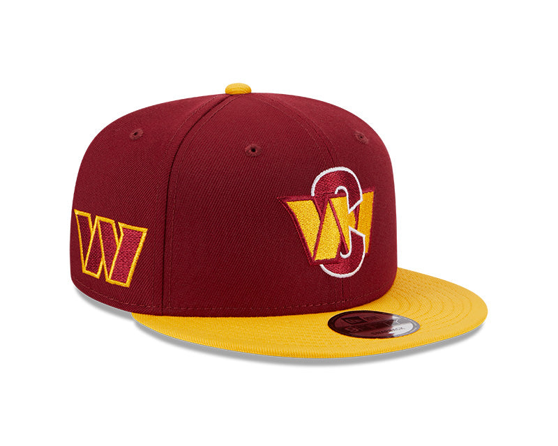 Washington Commanders New Era CITY ORIGINALS 9Fifty Snapback Hat - Burgundy/Yellow