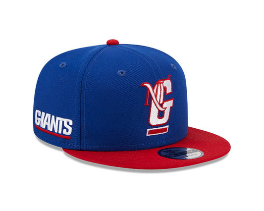 New York Giants New Era CITY ORIGINALS 9Fifty Snapback Hat - Royal/Red