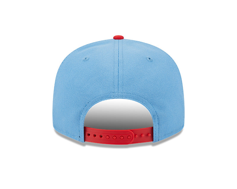 Houston Oilers New Era CITY ORIGINALS 9Fifty Snapback Hat - Sky/Red