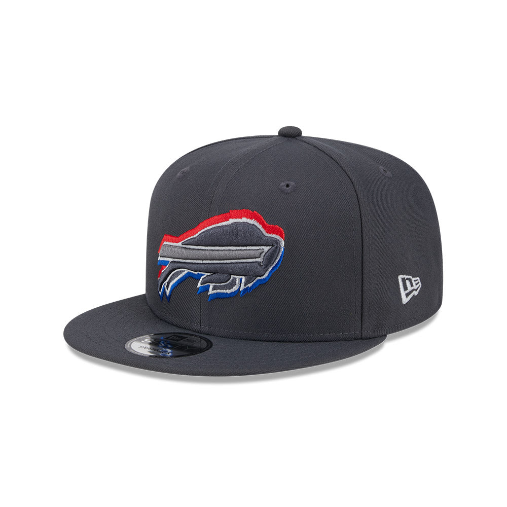 Buffalo Bills New Era 2024 NFL Draft 9FIFTY Snapback Hat - Graphite