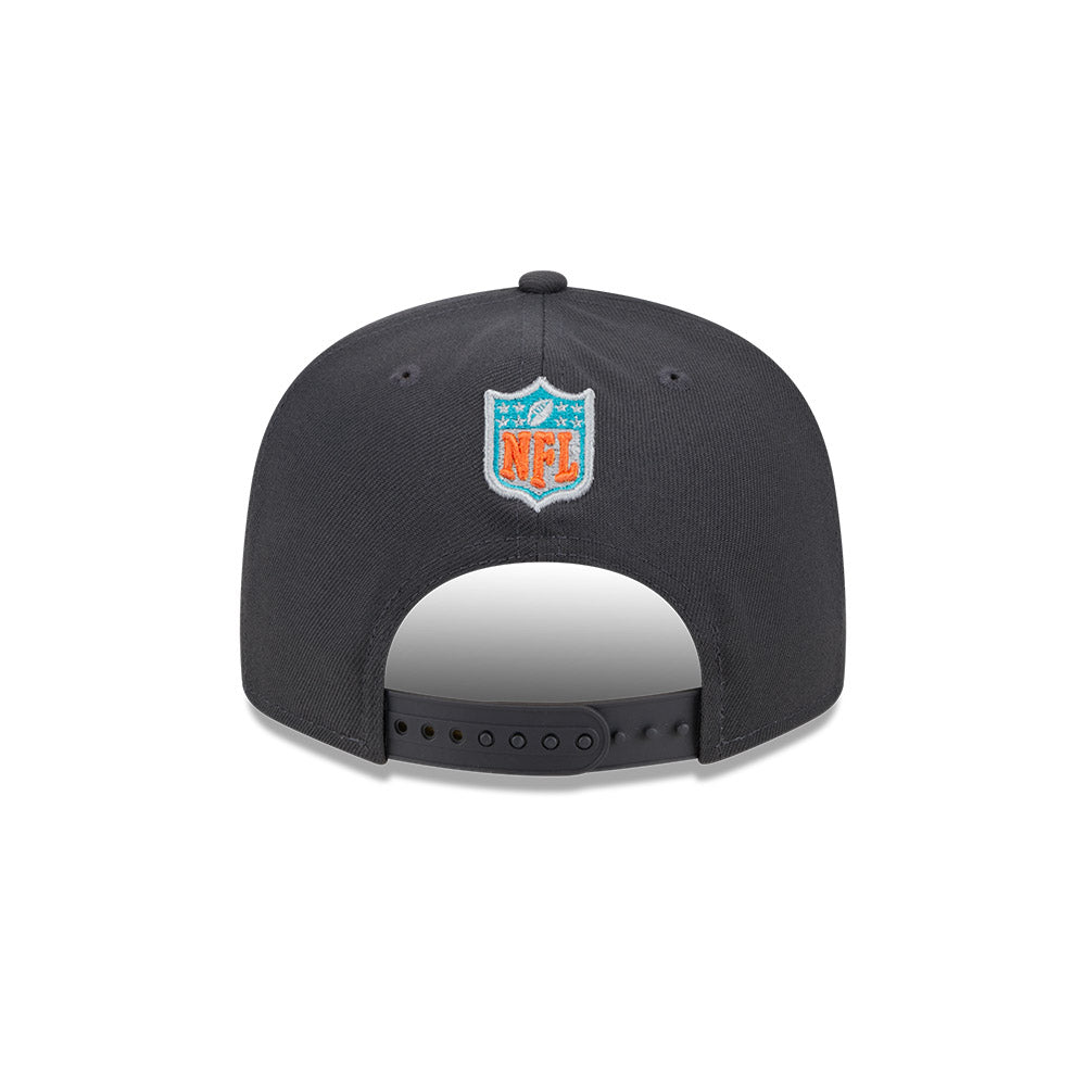 Miami Dolphins New Era 2024 NFL Draft 9FIFTY Snapback Hat - Graphite