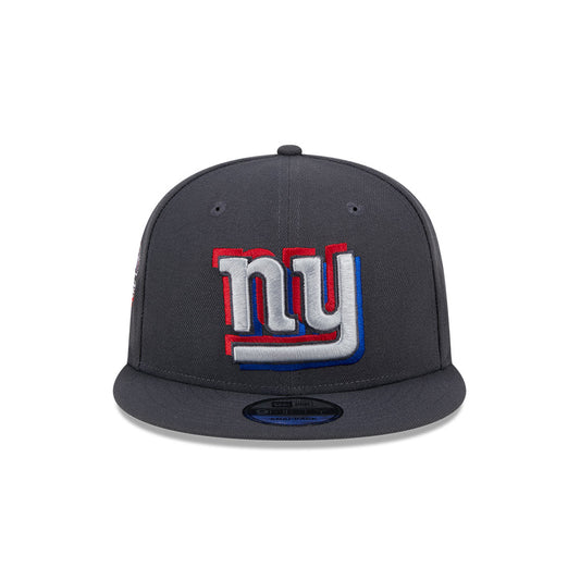 New York Giants New Era 2024 NFL Draft 9FIFTY Snapback Hat - Graphite