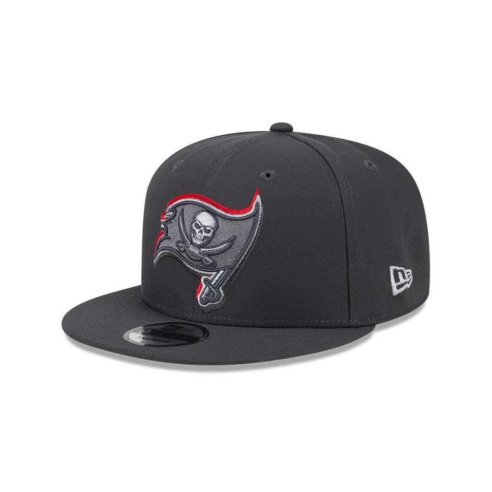 Tampa Bay Buccaneers New Era 2024 NFL Draft 9FIFTY Snapback Hat - Graphite