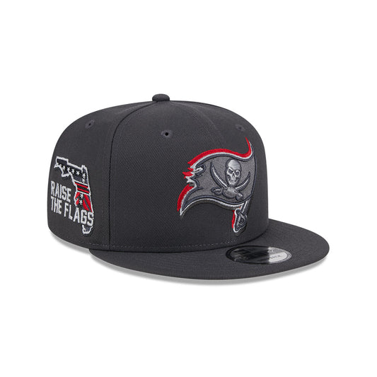 Tampa Bay Buccaneers New Era 2024 NFL Draft 9FIFTY Snapback Hat - Graphite