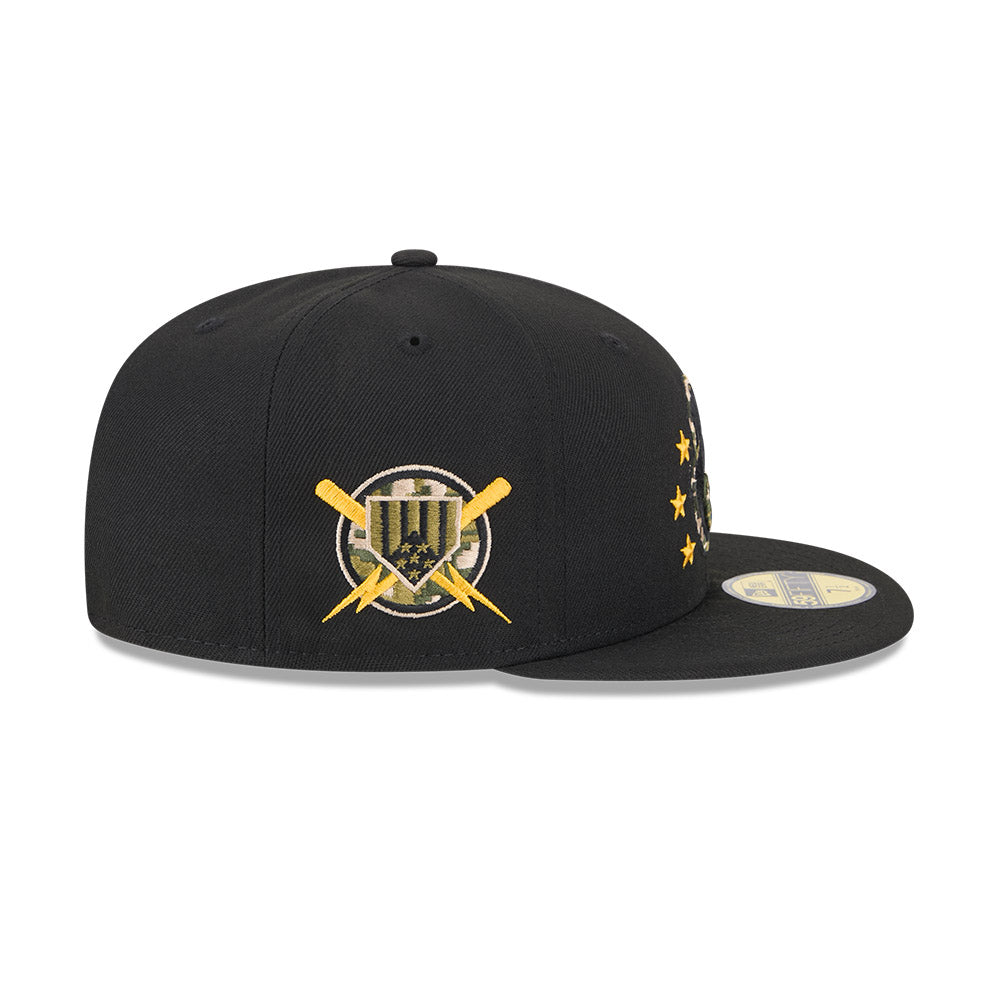 Baltimore Orioles New Era 2024 Armed Forces Day On-Field 59FIFTY Fitted Hat - Black
