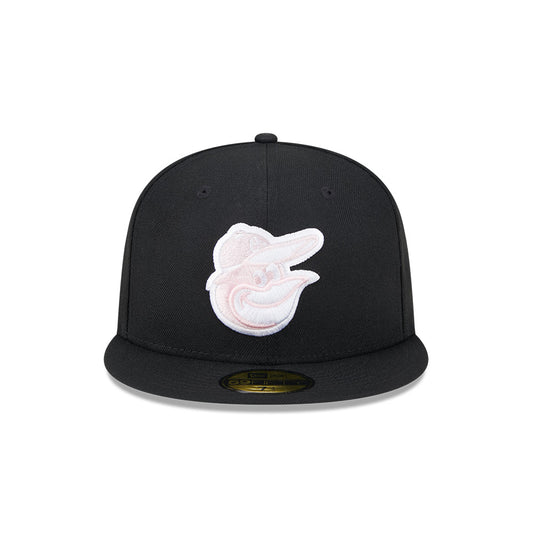Baltimore Orioles New Era 2024 Mother's Day On-Field 59FIFTY Fitted Hat - Black/PInk