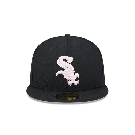 Chicago White Sox New Era 2024 Mother's Day On-Field 59FIFTY Fitted Hat - Black/PInk