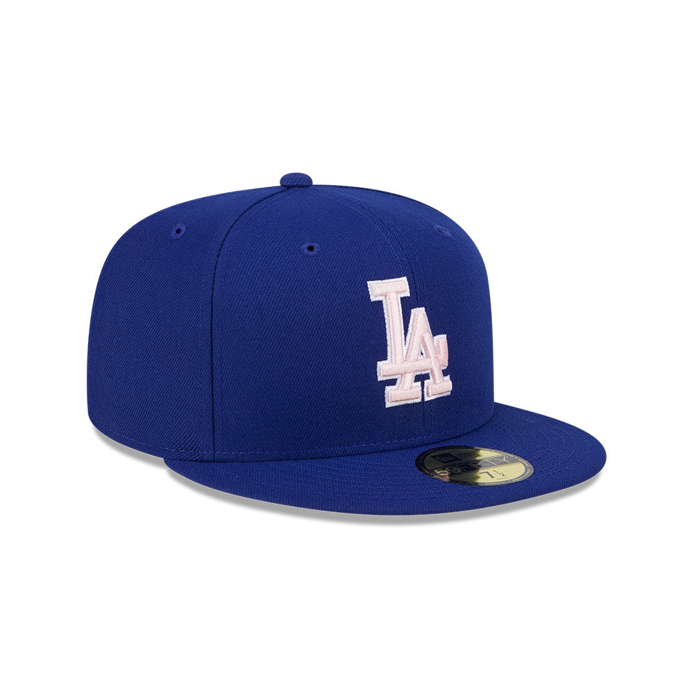 Los Angeles Dodgers New Era 2024 Mother's Day On-Field 59FIFTY Fitted Hat - Royal/Pink