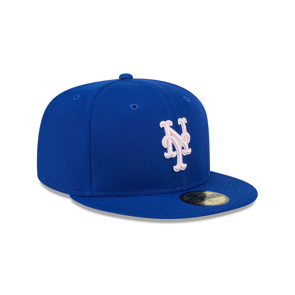 New York Mets New Era 2024 Mother's Day On-Field 59FIFTY Fitted Hat - Royal/Pink