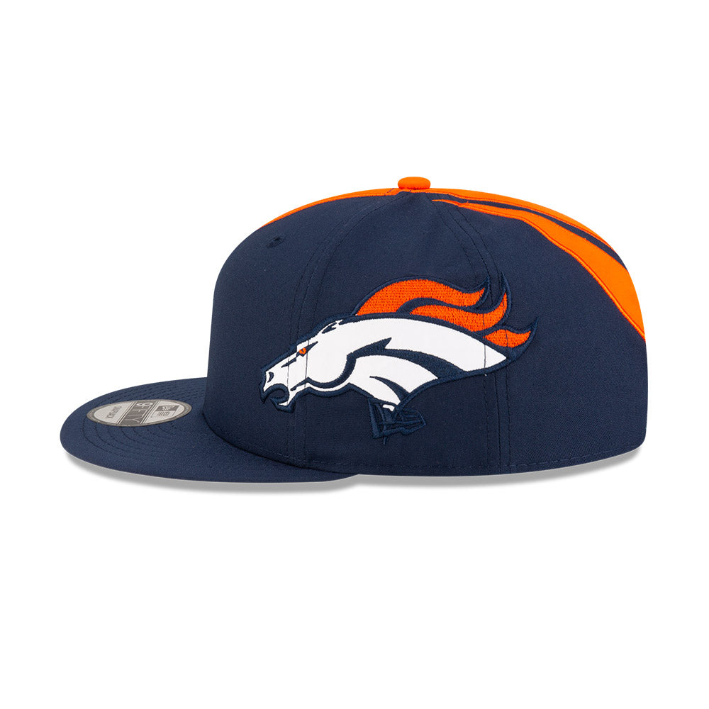 Denver Broncos New Era HELMET 9Fifty Snapback Hat -