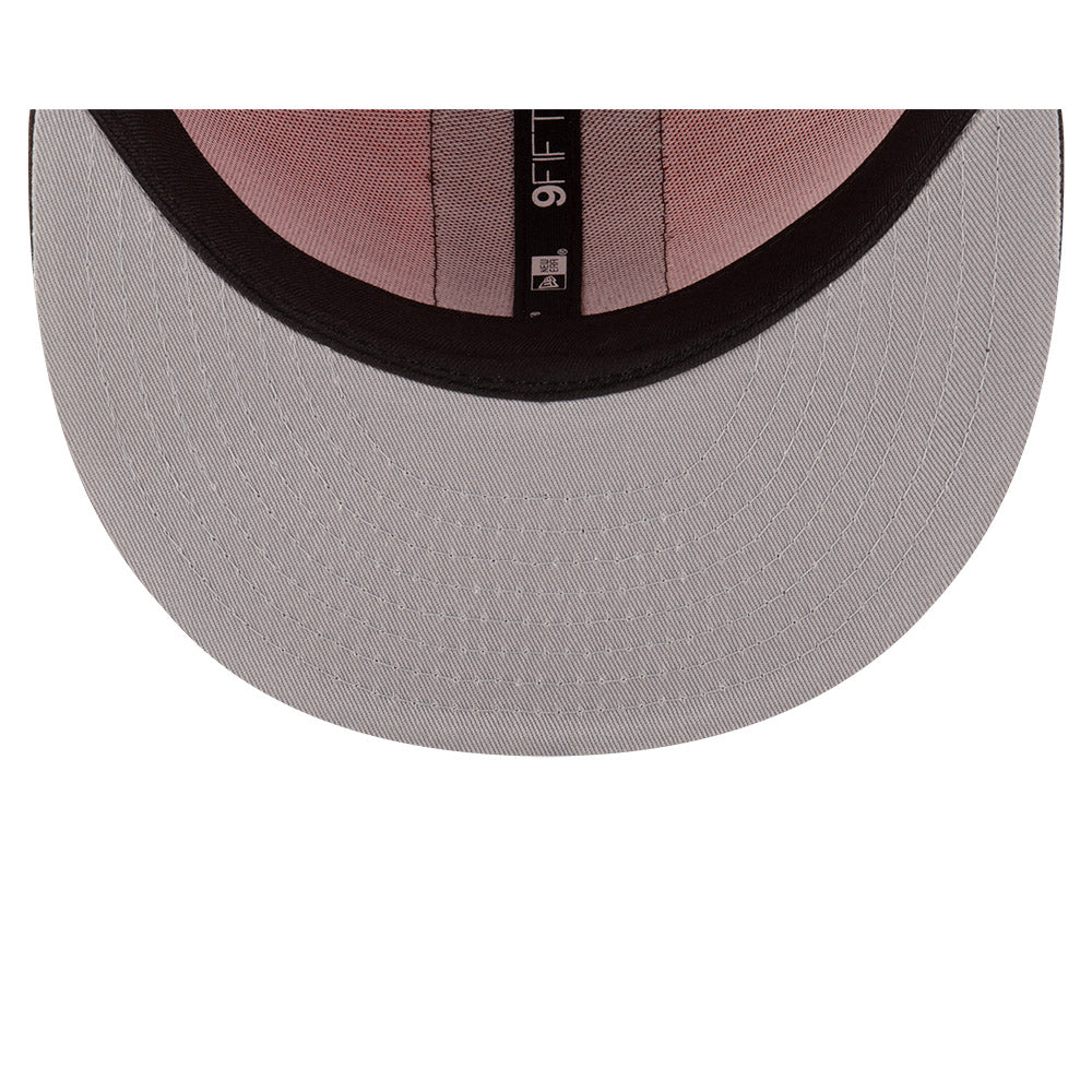 Cleveland Browns New Era HELMET 9Fifty Snapback Hat - Orange/Brown