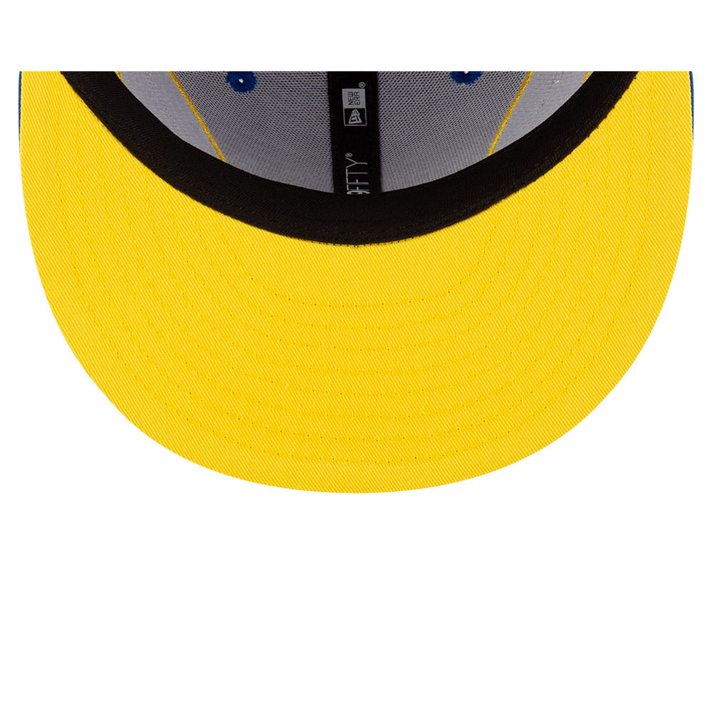 Los Angeles Rams New Era HELMET 9Fifty Snapback Hat - Royal/Yellow