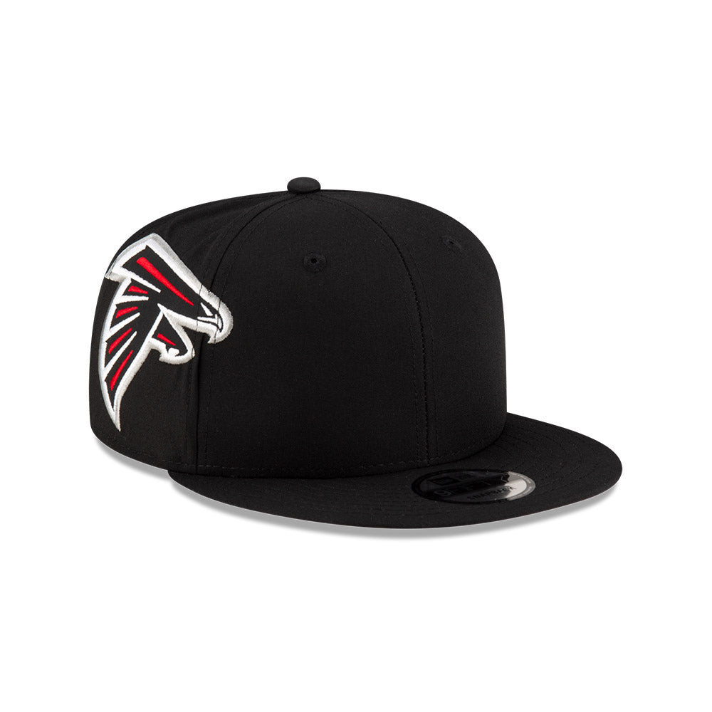 Atlanta Falcons New Era HELMET 9Fifty Snapback Hat - Black/Red