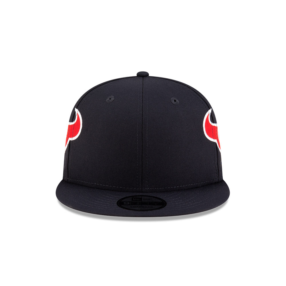 Houston Texans New Era HELMET 9Fifty Snapback Hat - Navy/Red