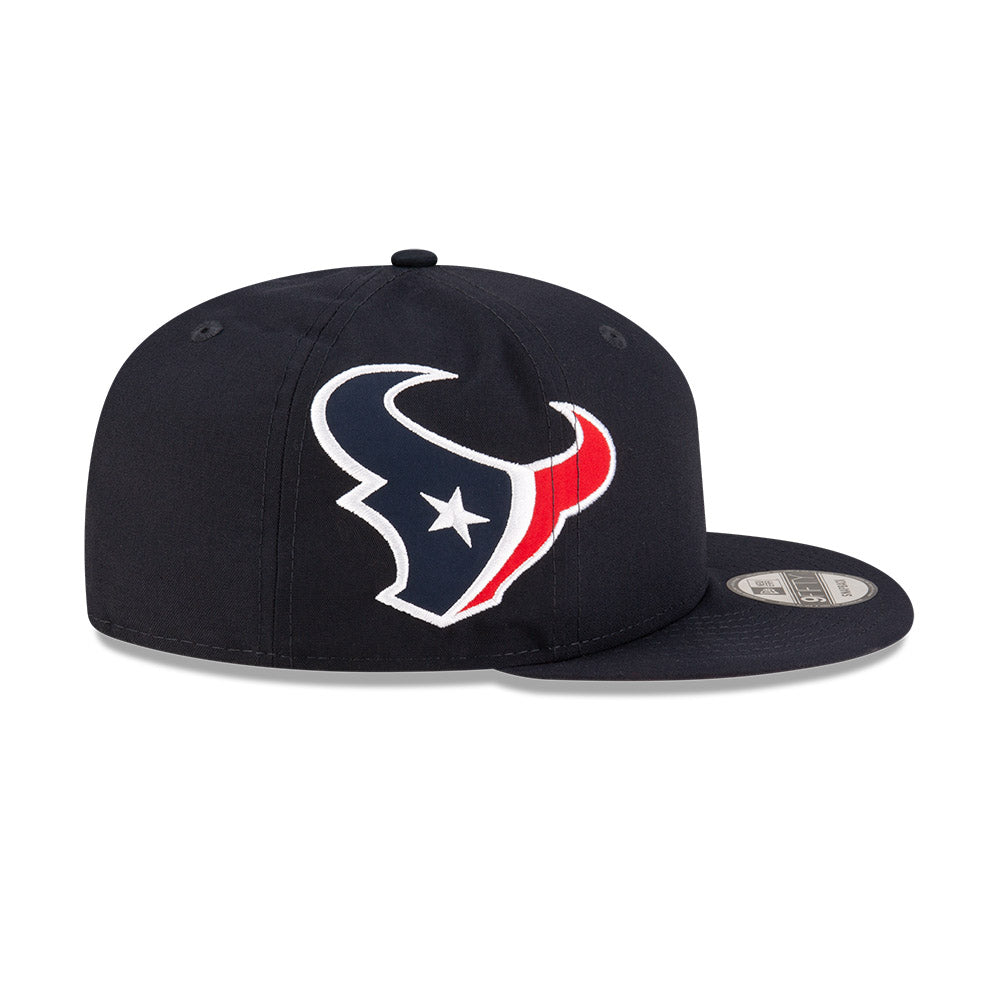 Houston Texans New Era HELMET 9Fifty Snapback Hat - Navy/Red