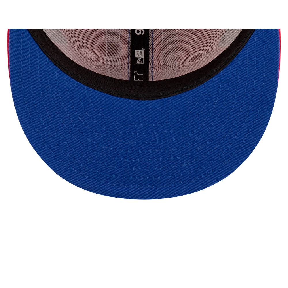Buffalo Bills New Era HELMET 9Fifty Snapback Hat - Red/Royal