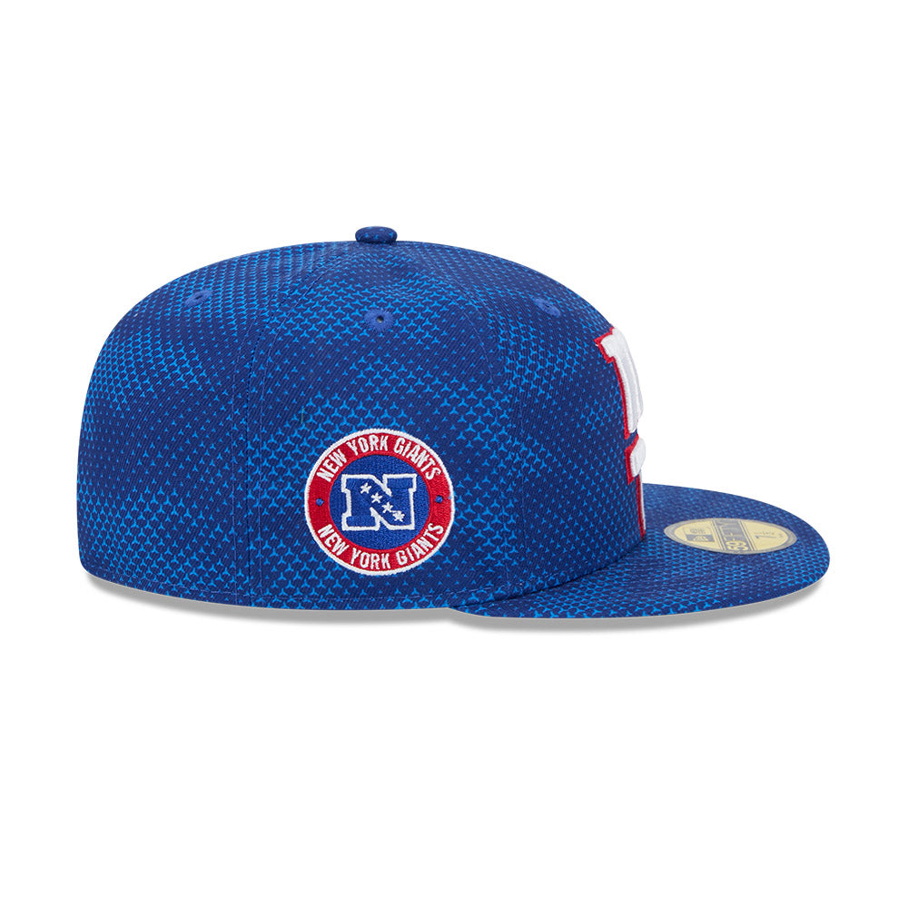 New York Giants New Era 2024 Sideline 59FIFTY Fitted Hat - Royal