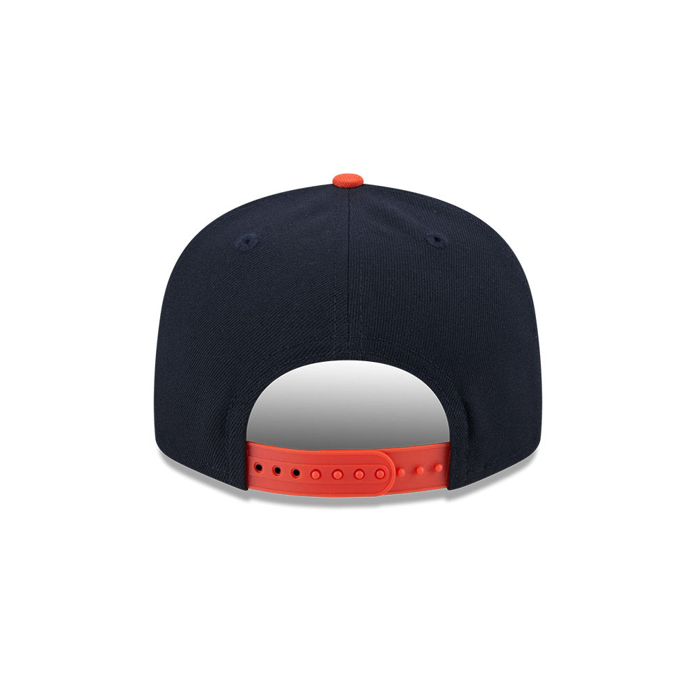 Houston Astros New Era ARCHIVE 9Fifty Snapback Hat - Navy/Orange