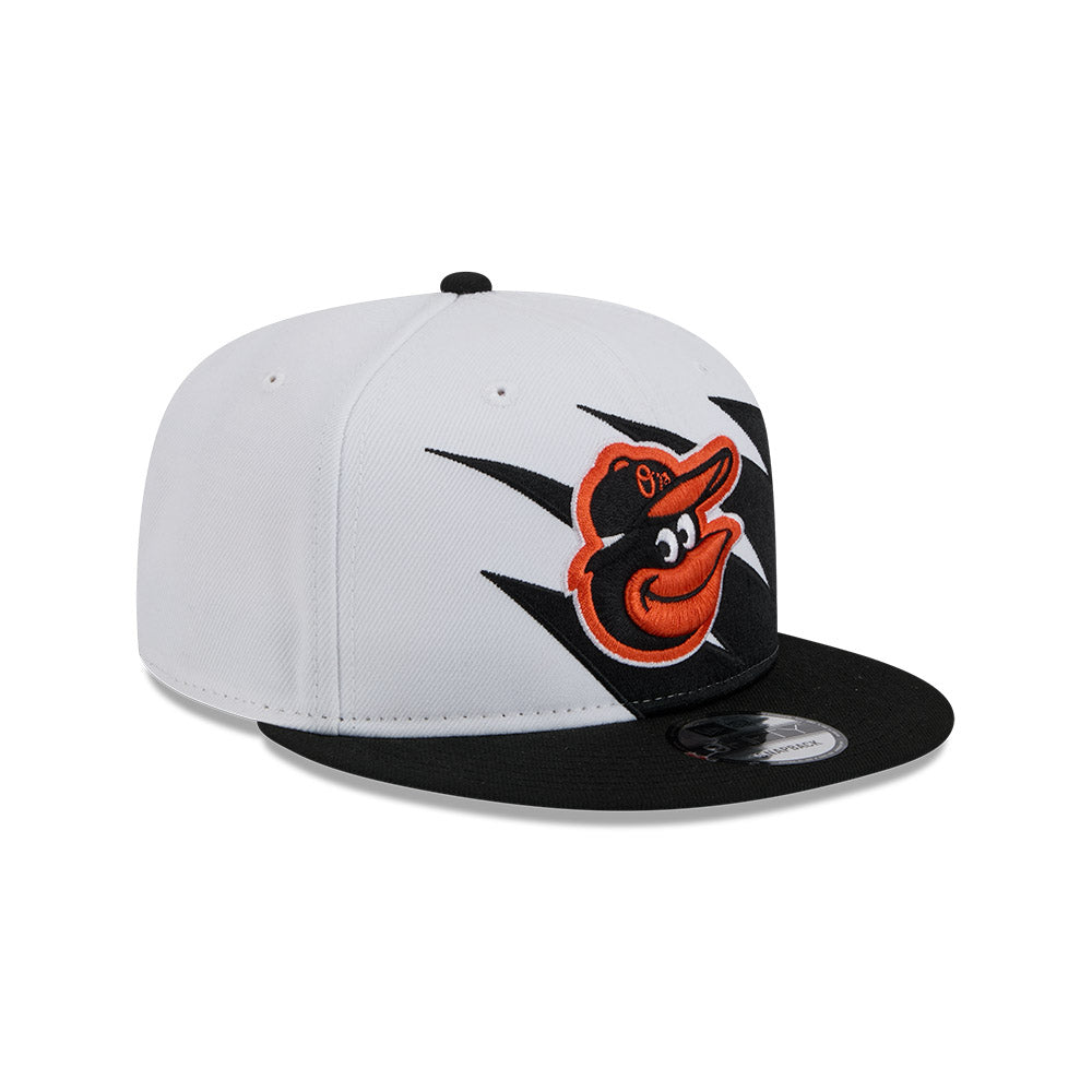 Baltimore Orioles New Era JAGGED 9Fifty Snapback Hat - Black/Orange