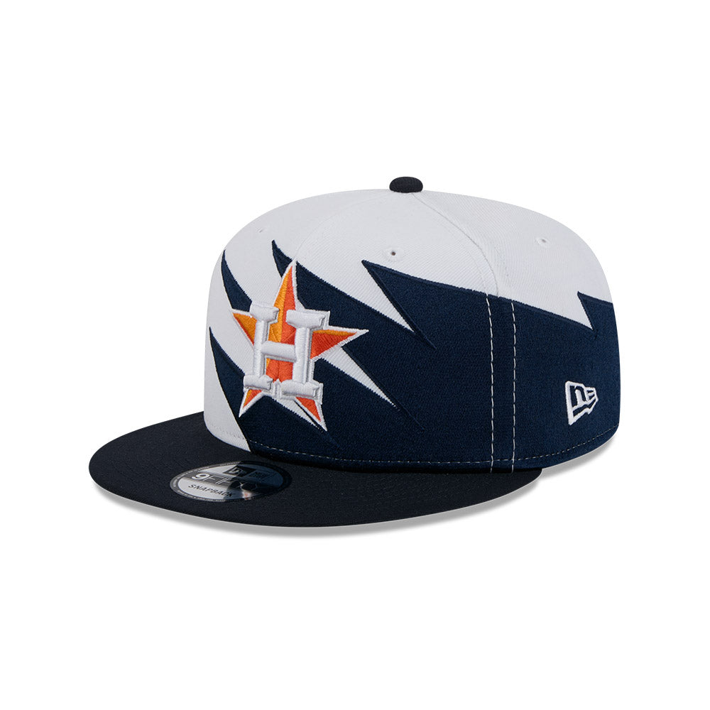 Houston Astros New Era JAGGED 9Fifty Snapback Hat - Navy/Orange