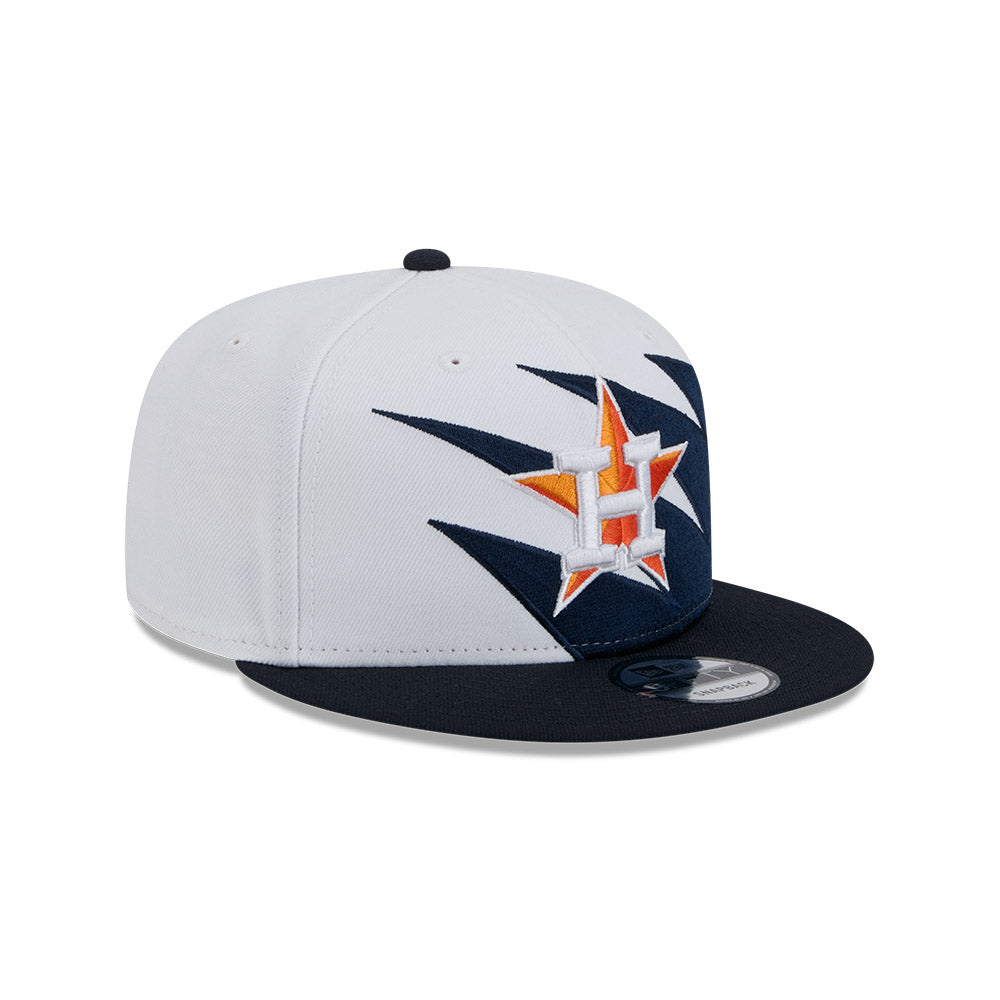 Houston Astros New Era JAGGED 9Fifty Snapback Hat - Navy/Orange
