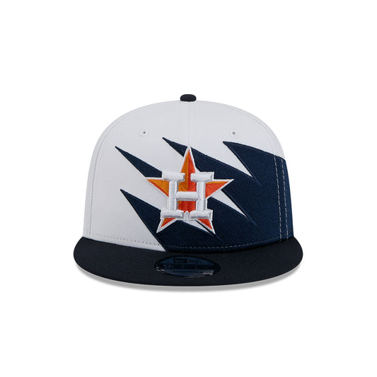 Houston Astros New Era JAGGED 9Fifty Snapback Hat - Navy/Orange