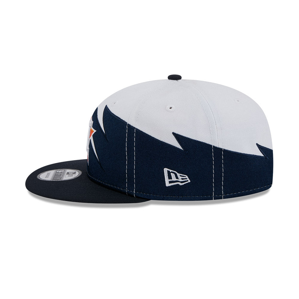 Houston Astros New Era JAGGED 9Fifty Snapback Hat - Navy/Orange