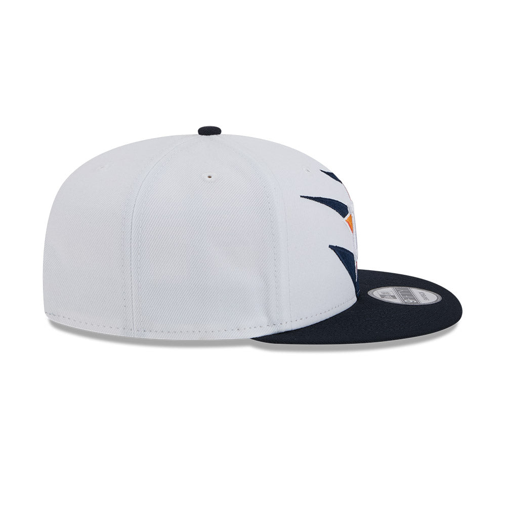 Houston Astros New Era JAGGED 9Fifty Snapback Hat - Navy/Orange