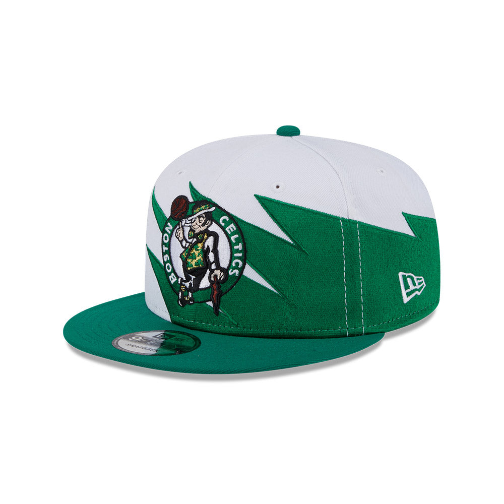 Boston Celtics New Era JAGGED 9Fifty Snapback Hat - Green