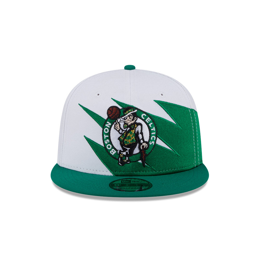 Boston Celtics New Era JAGGED 9Fifty Snapback Hat - Green