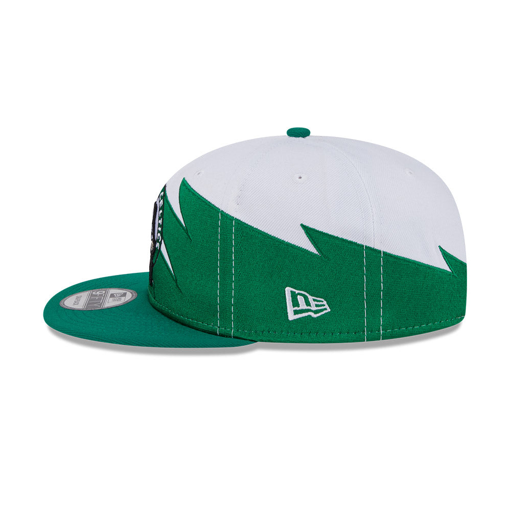 Boston Celtics New Era JAGGED 9Fifty Snapback Hat - Green