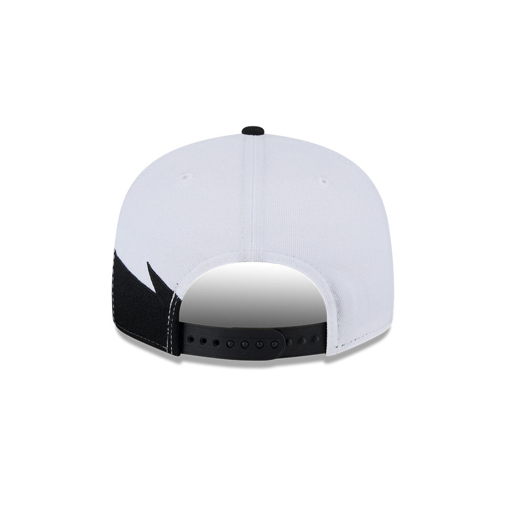 Chicago Bulls New Era JAGGED 9Fifty Snapback Hat - Black/Red