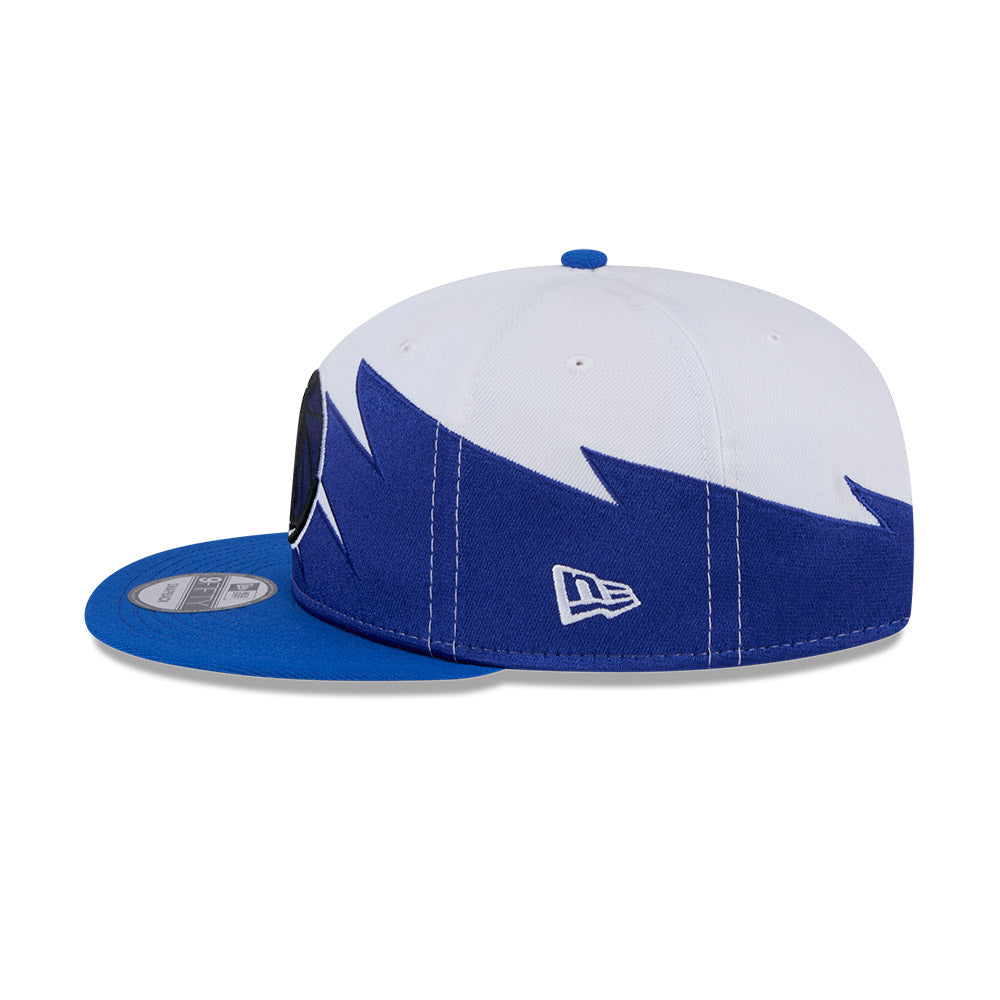 Dallas Mavericks New Era JAGGED 9Fifty Snapback Hat = Royal Blue