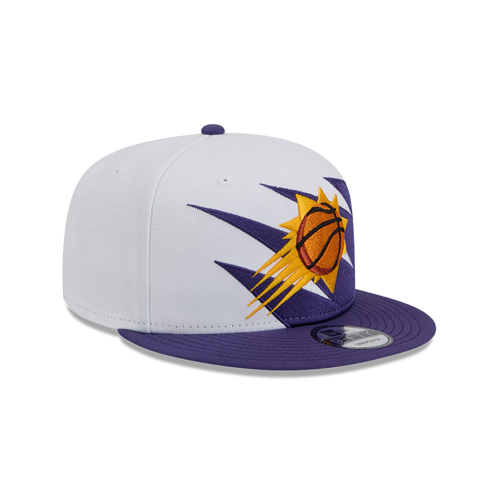 Phoenix Suns New Era JAGGED 9Fifty Snapback Hat = Purple/Orange