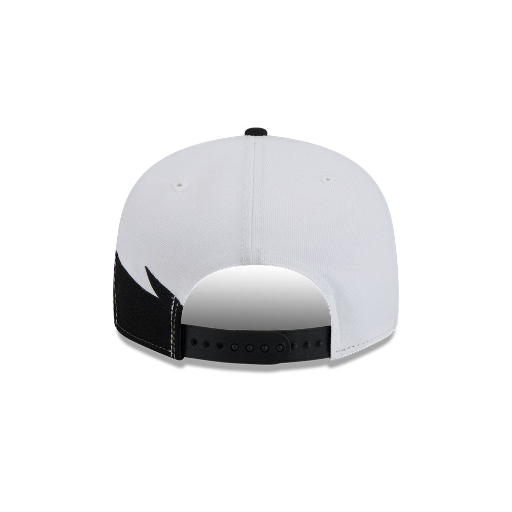 San Jose Sharks New Era JAGGED 9Fifty Snapback Hat = Black/Teal