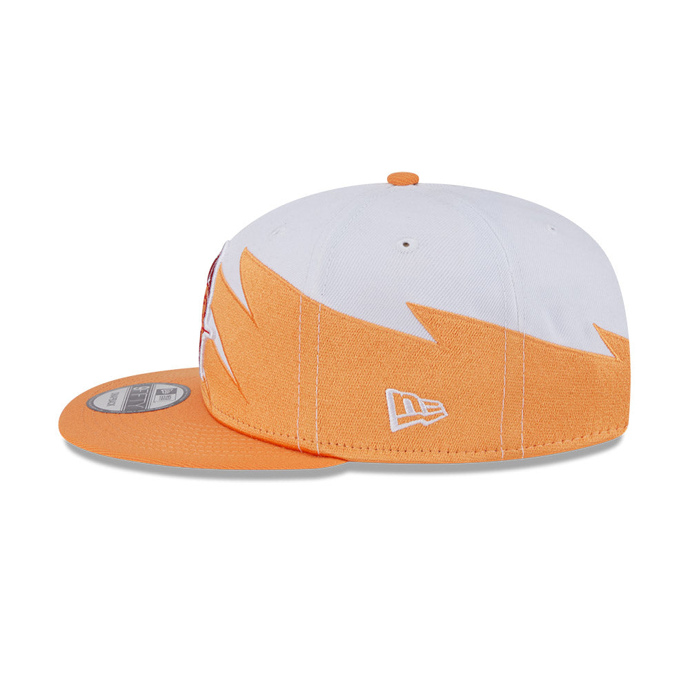 Tampa Bay Buccaneers New Era JAGGED 9Fifty Snapback Hat = Orange/Red