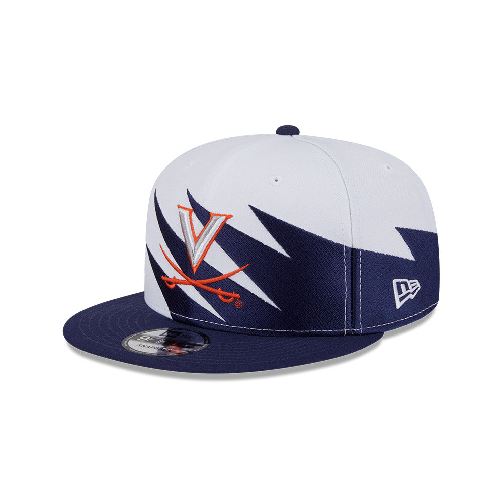 Virginia Cavaliers New Era JAGGED 9Fifty Snapback Hat - Navy/Orange