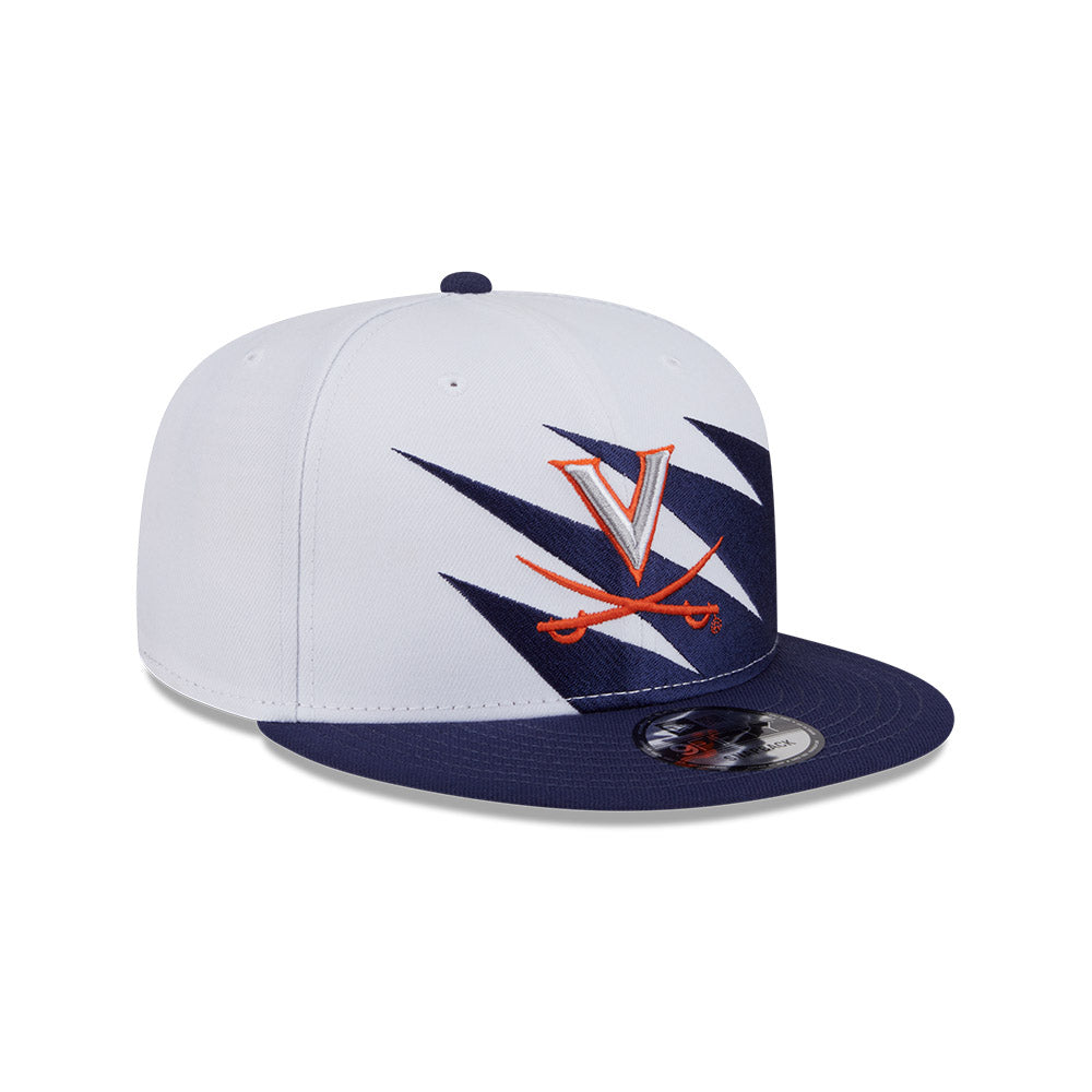 Virginia Cavaliers New Era JAGGED 9Fifty Snapback Hat - Navy/Orange